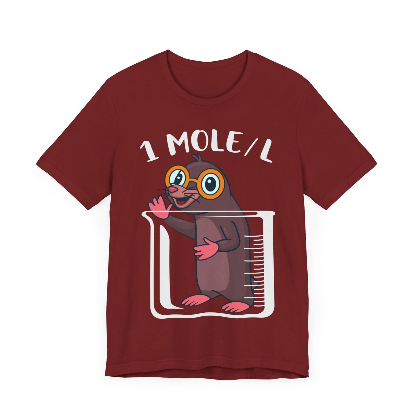 1 Mole/L Jersey Short Sleeve Tee