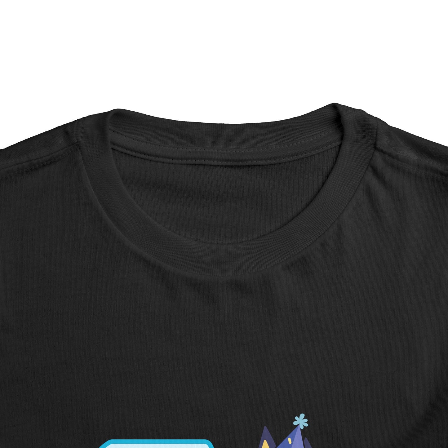 #3 Birthday Toddler Short Sleeve Tee