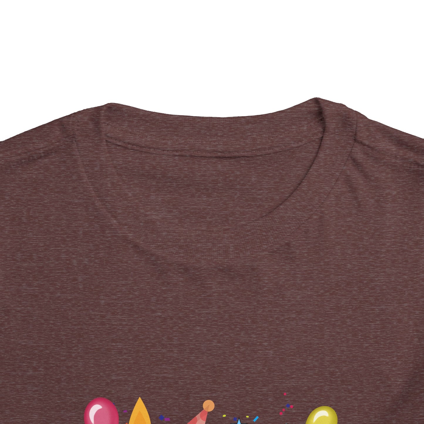 5th Birthday Toddler Short Sleeve Tee