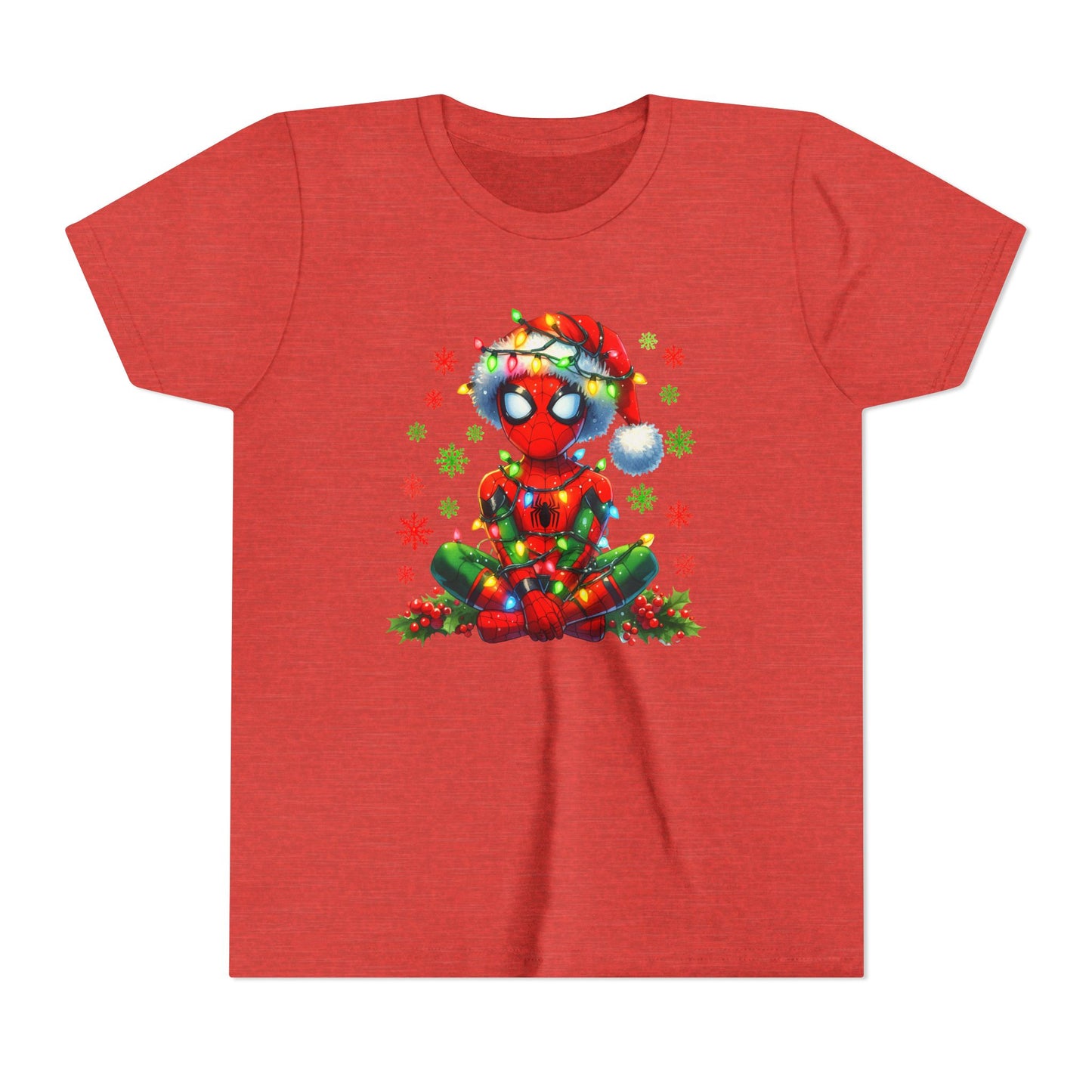 Spidey Christmas Youth Short Sleeve Tee