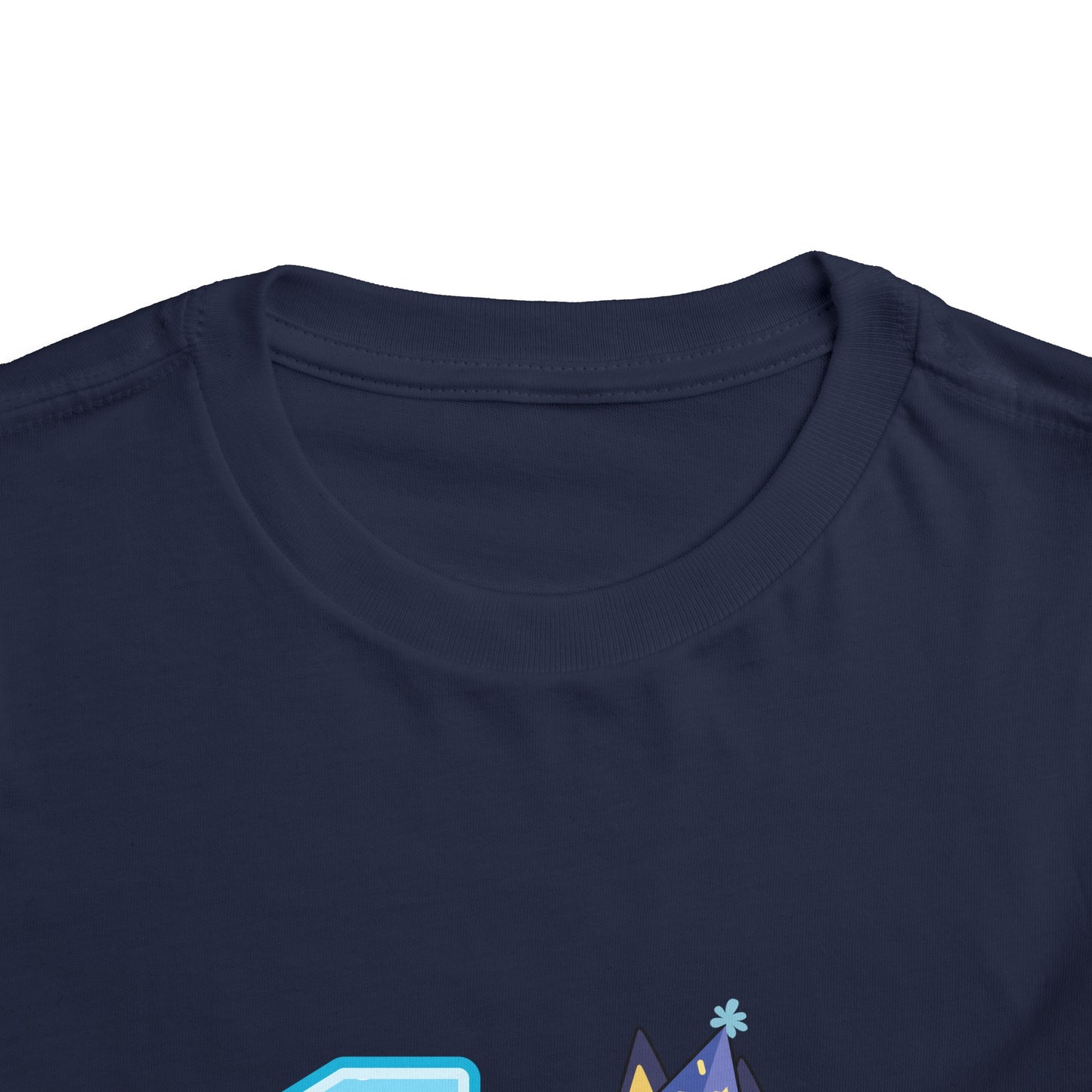 #1 Birthday Toddler Short Sleeve Tee