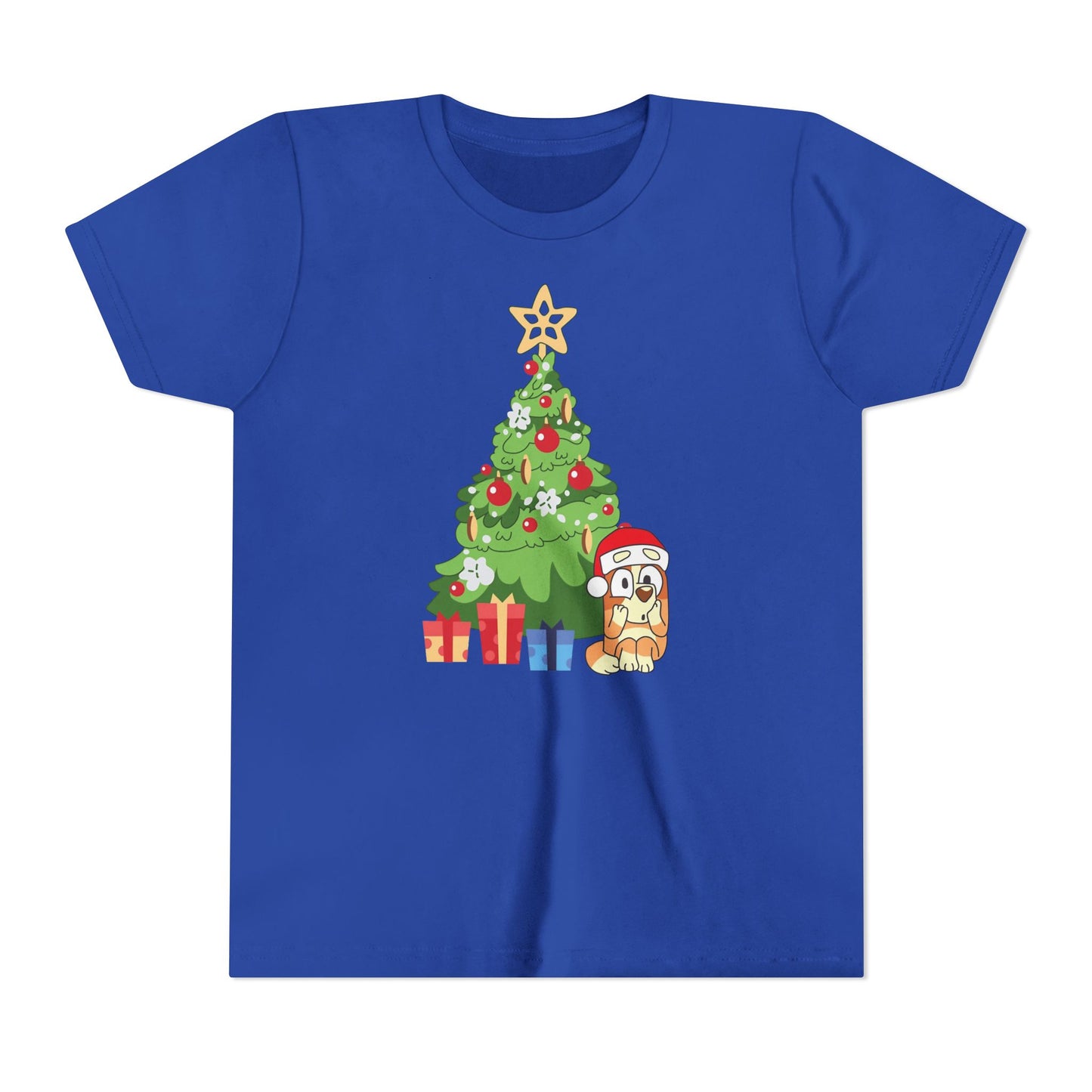 Christmas Tree Bingo Youth Short Sleeve Tee