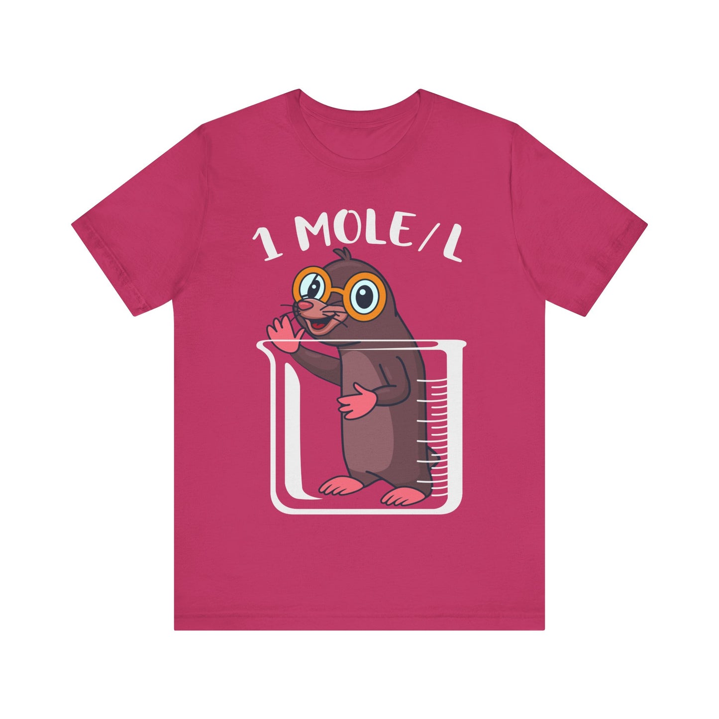 1 Mole/L Jersey Short Sleeve Tee