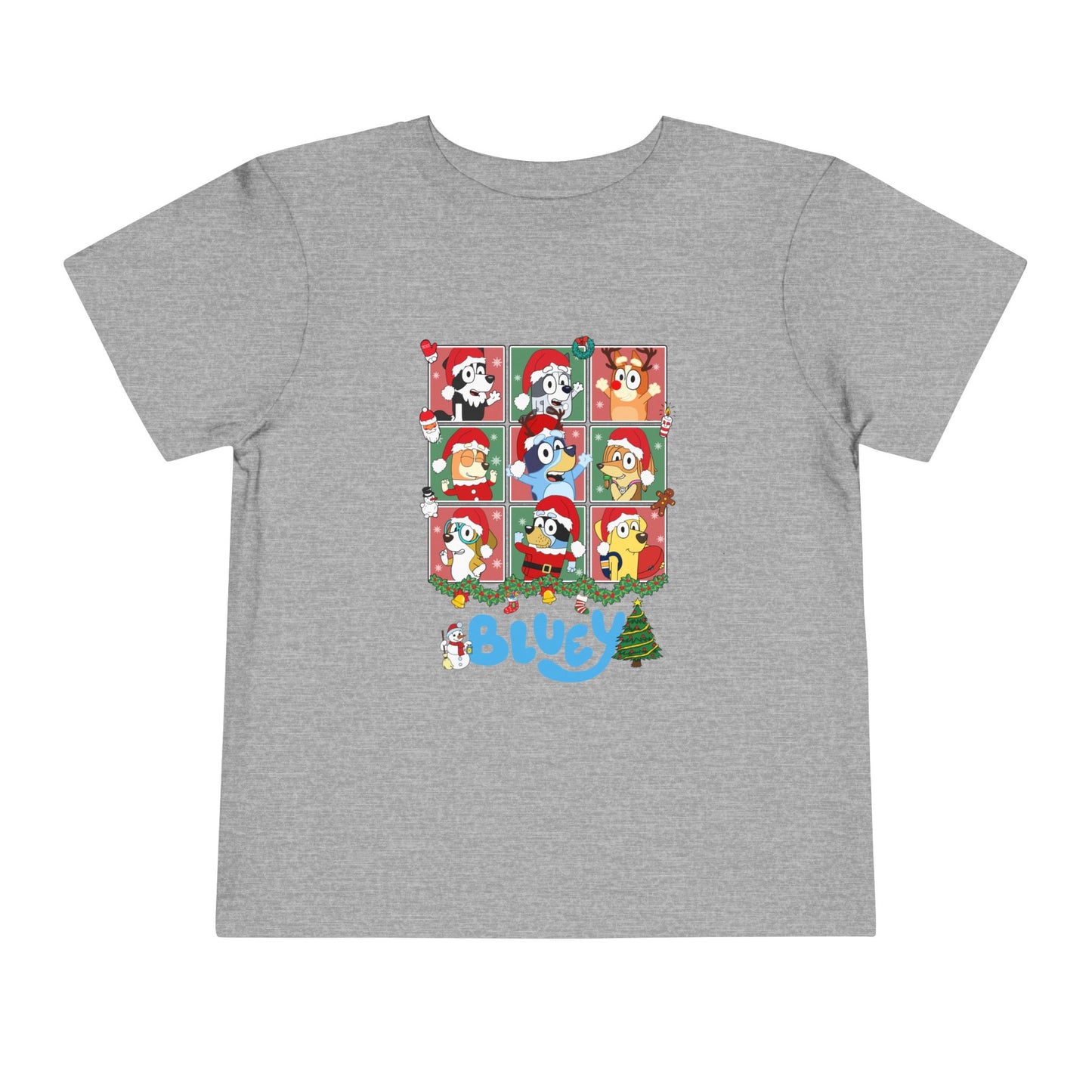 Christmas Polaroids Toddler Short Sleeve Tee