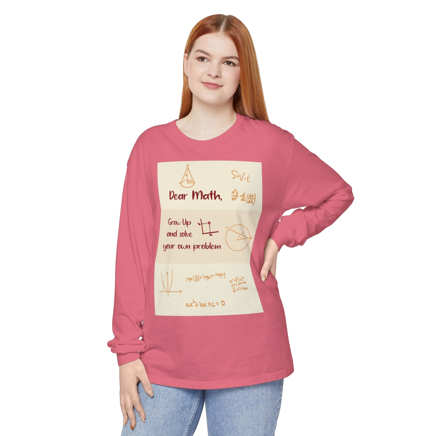Dear Math Long Sleeve T-Shirt