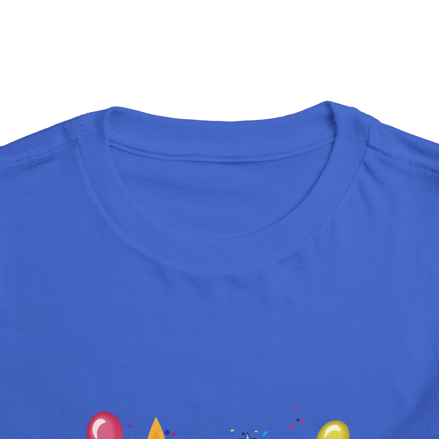 6th Birthday Toddler Short Sleeve Tee