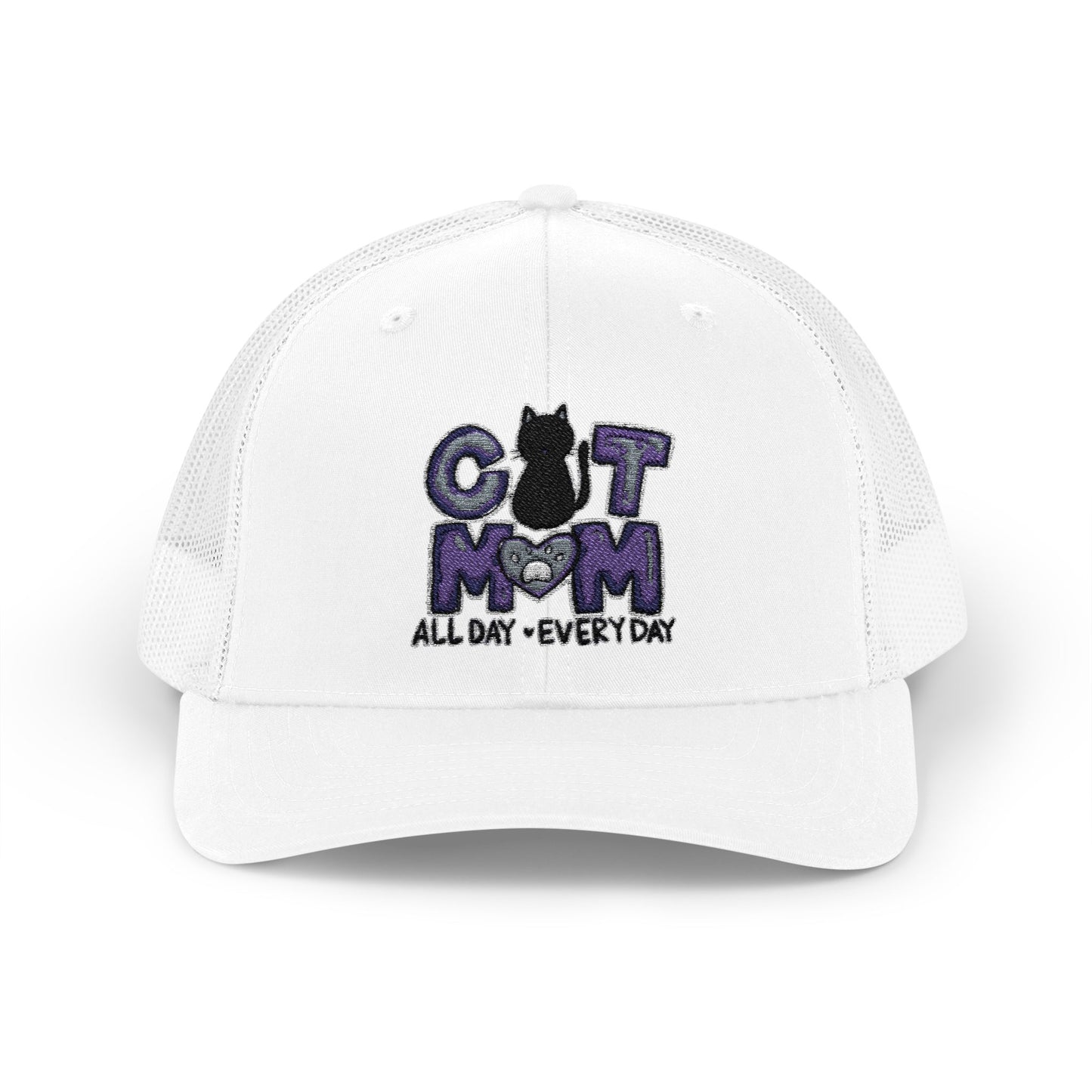 Cat Mom Snapback Trucker Cap