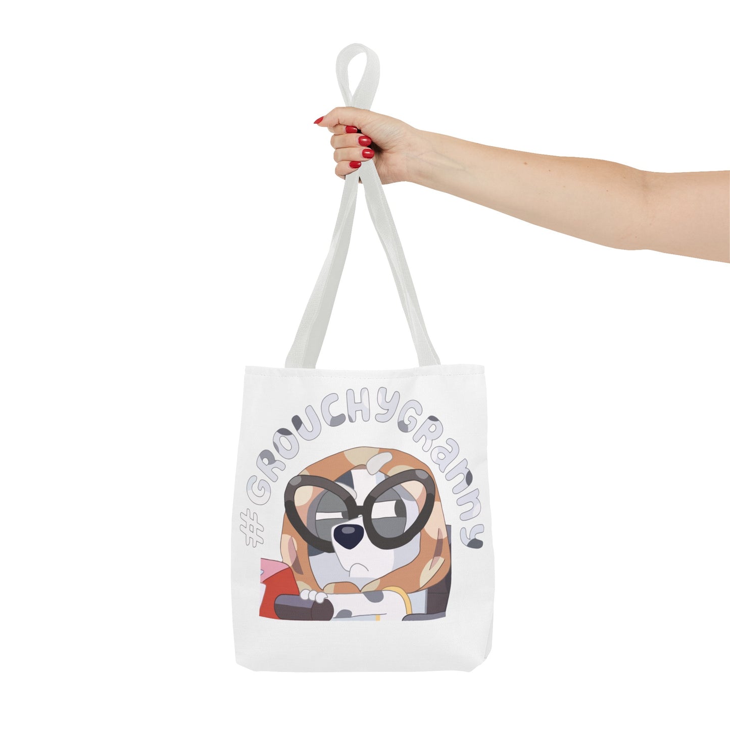#GROUCHY GRANNY Tote Bag (AOP)