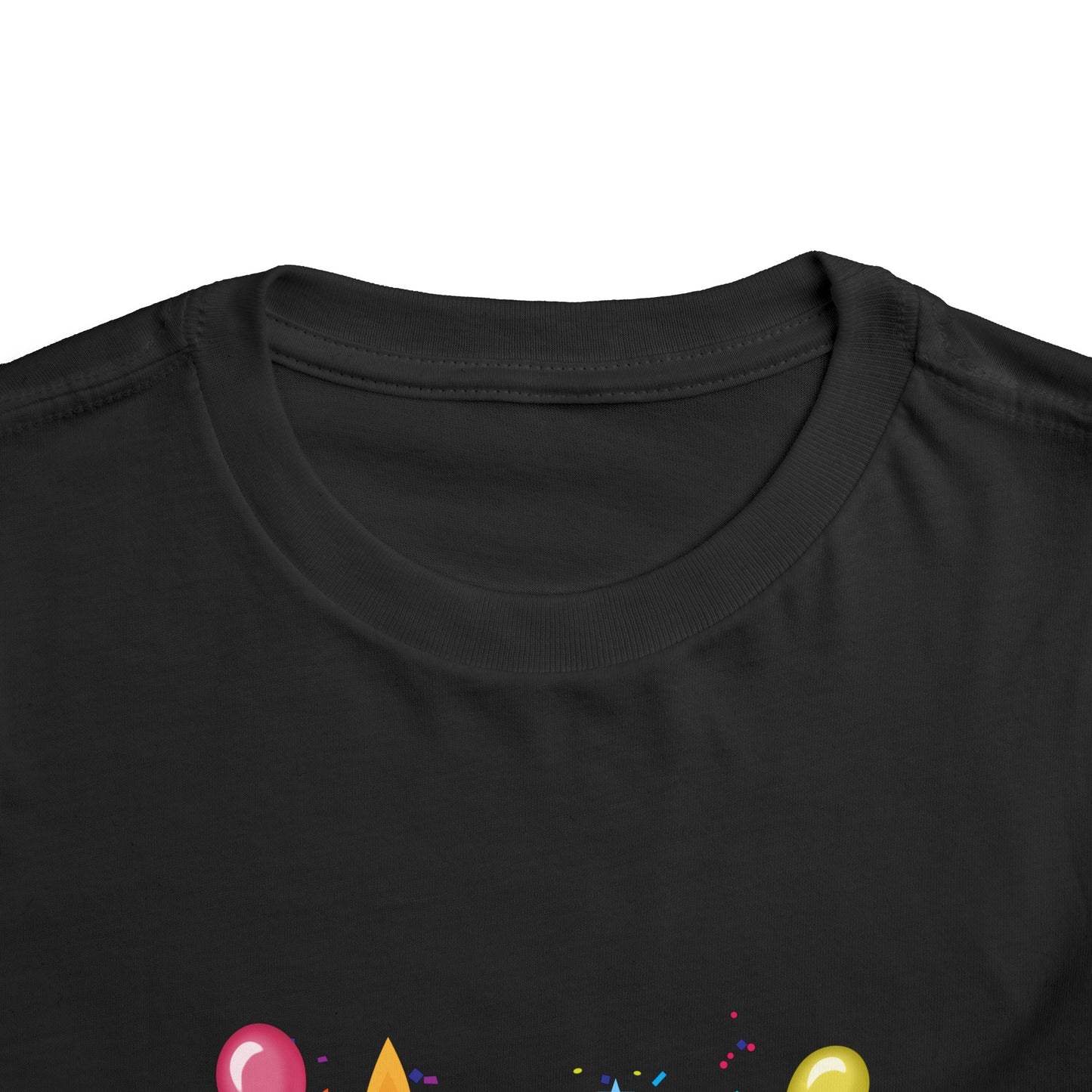 6th Birthday Toddler Short Sleeve Tee