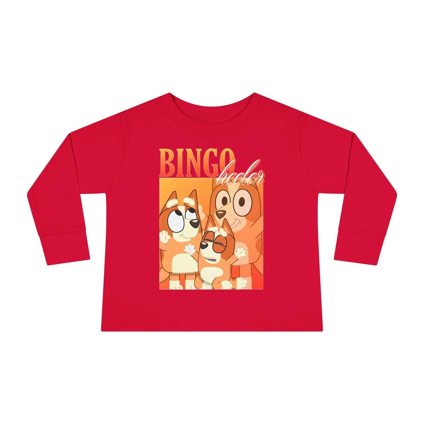 Bingo Toddler Long Sleeve Tee