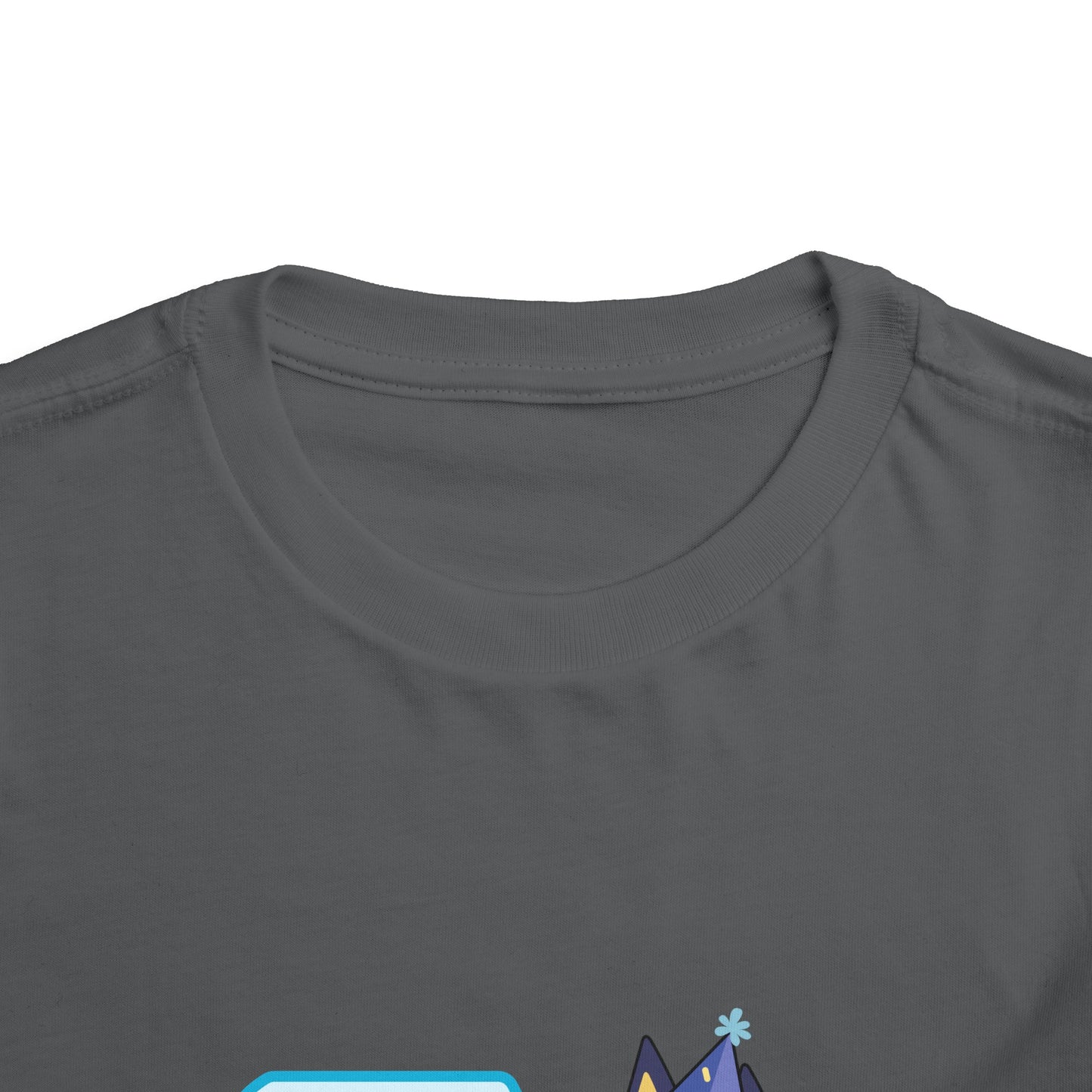 #3 Birthday Toddler Short Sleeve Tee