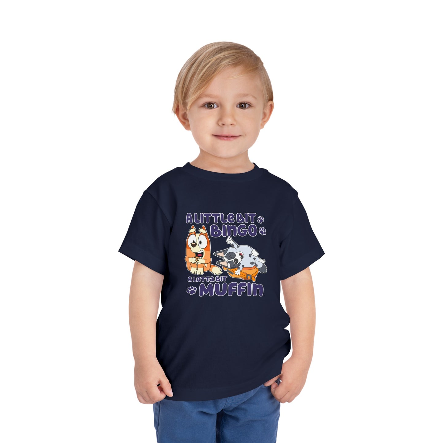 A Little Bit Bingo Toddler Short Sleeve Tee