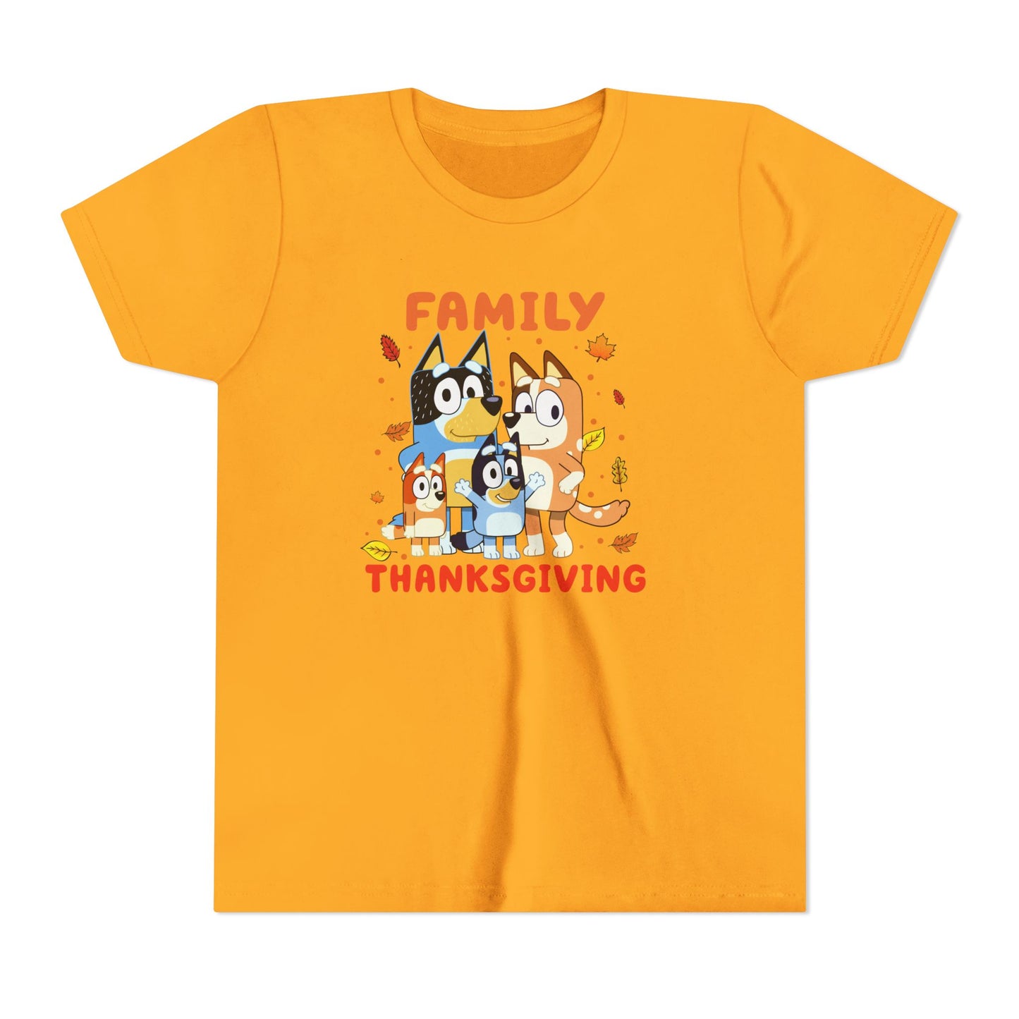 Family Thanksgiving Youth Short Sleeve Tee