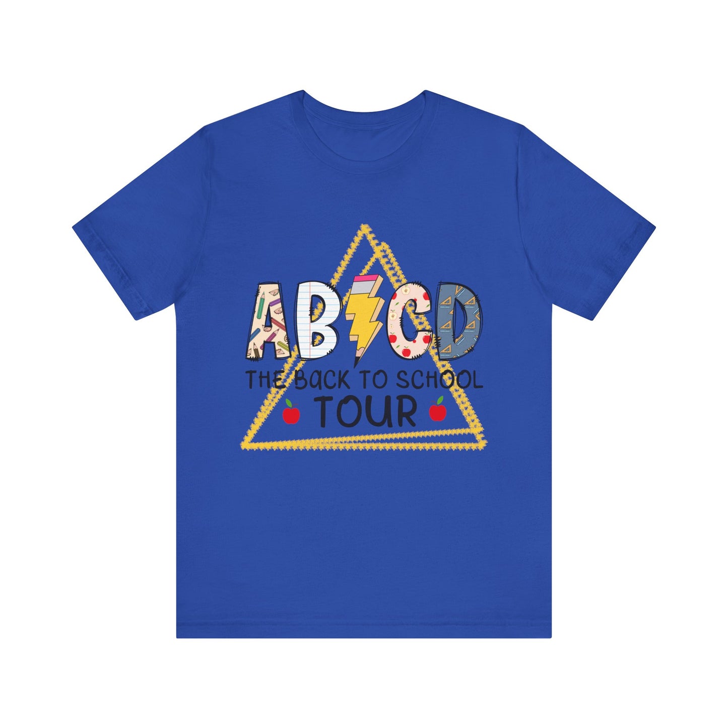 ABCD The Back to School Tour (front/back) Jersey Short Sleeve Tee