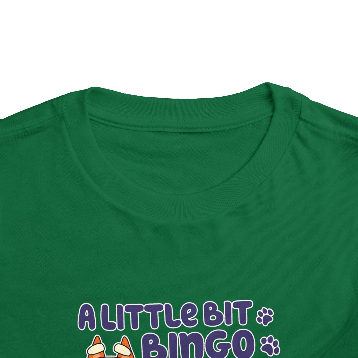 A Little Bit Bingo Toddler Short Sleeve Tee
