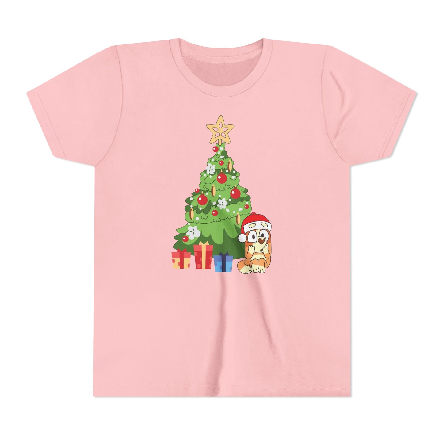 Christmas Tree Bingo Youth Short Sleeve Tee