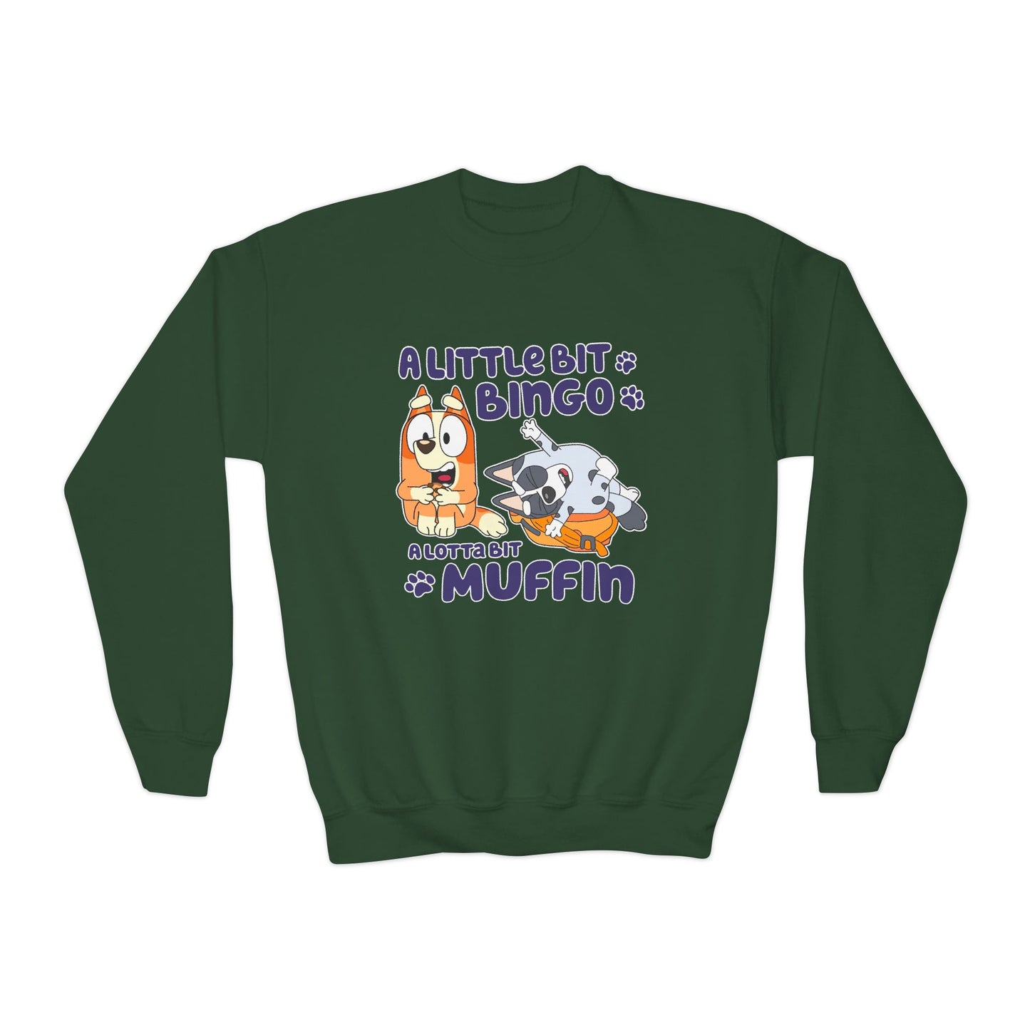 A Little Bit .... A Lot a Bit Youth Crewneck Sweatshirt