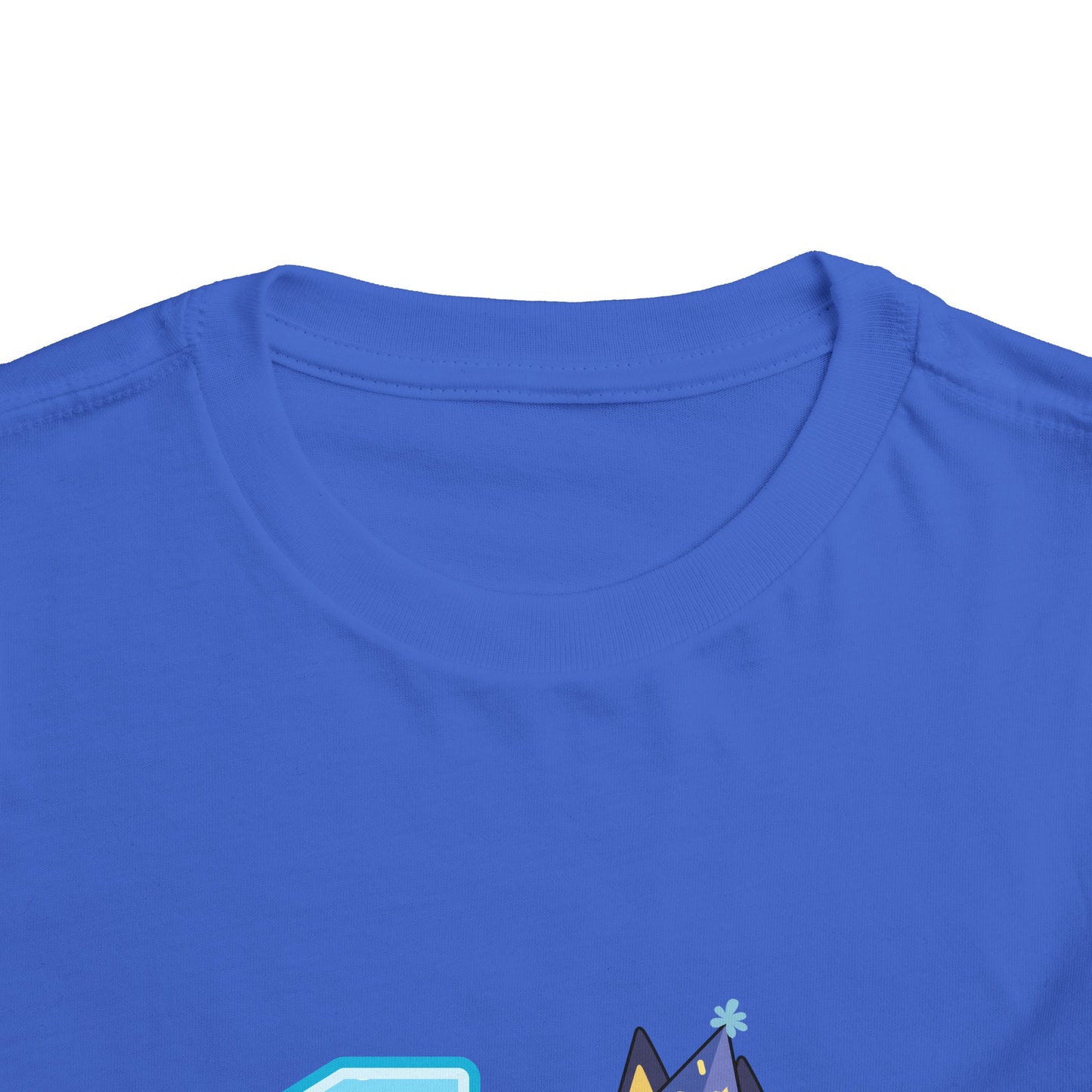 #1 Birthday Toddler Short Sleeve Tee