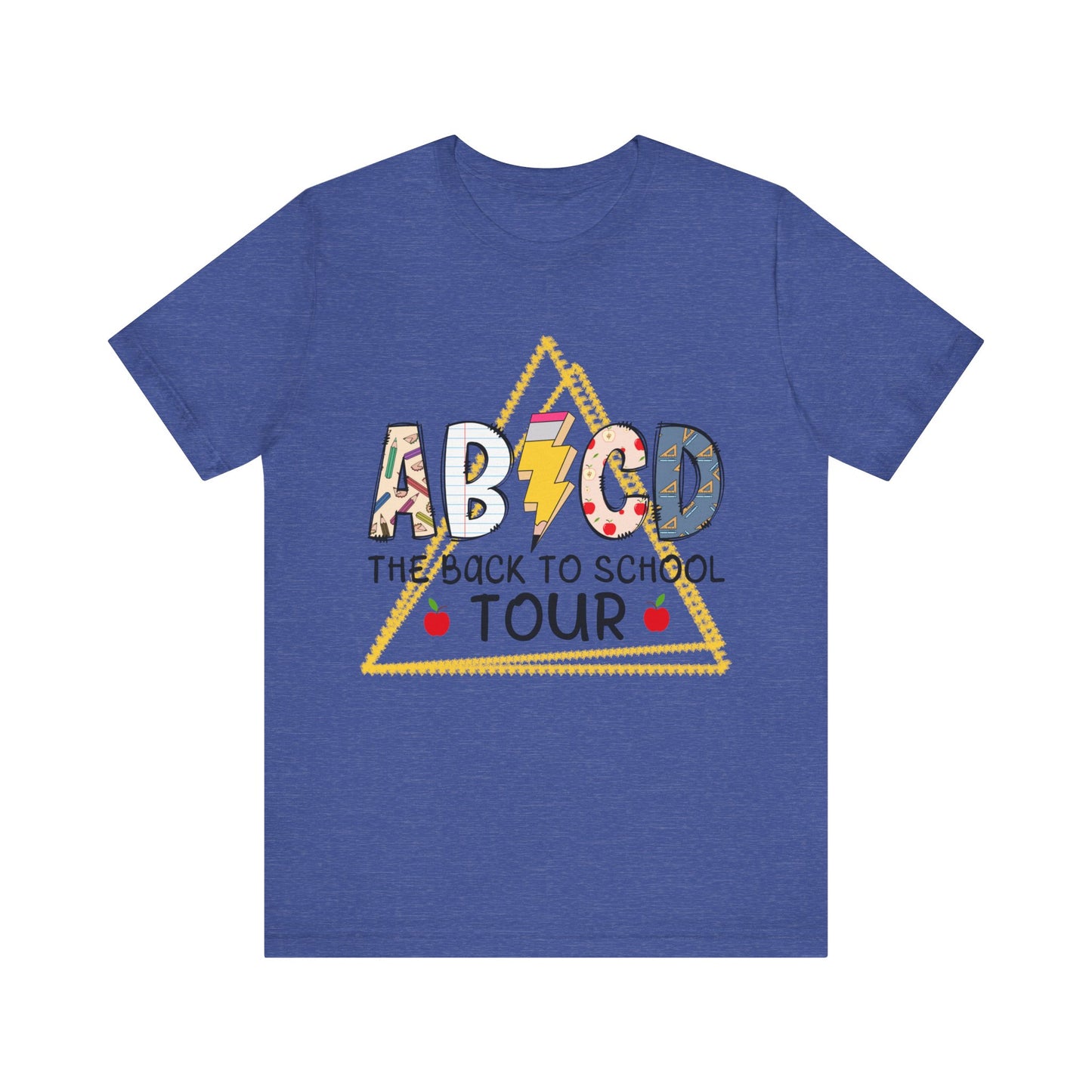 ABCD The Back to School Tour (front/back) Jersey Short Sleeve Tee
