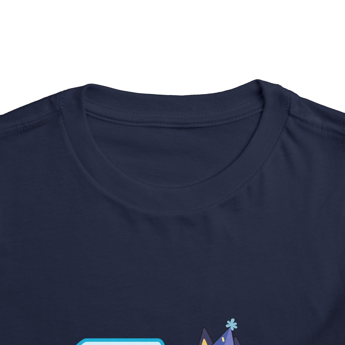 #3 Birthday Toddler Short Sleeve Tee