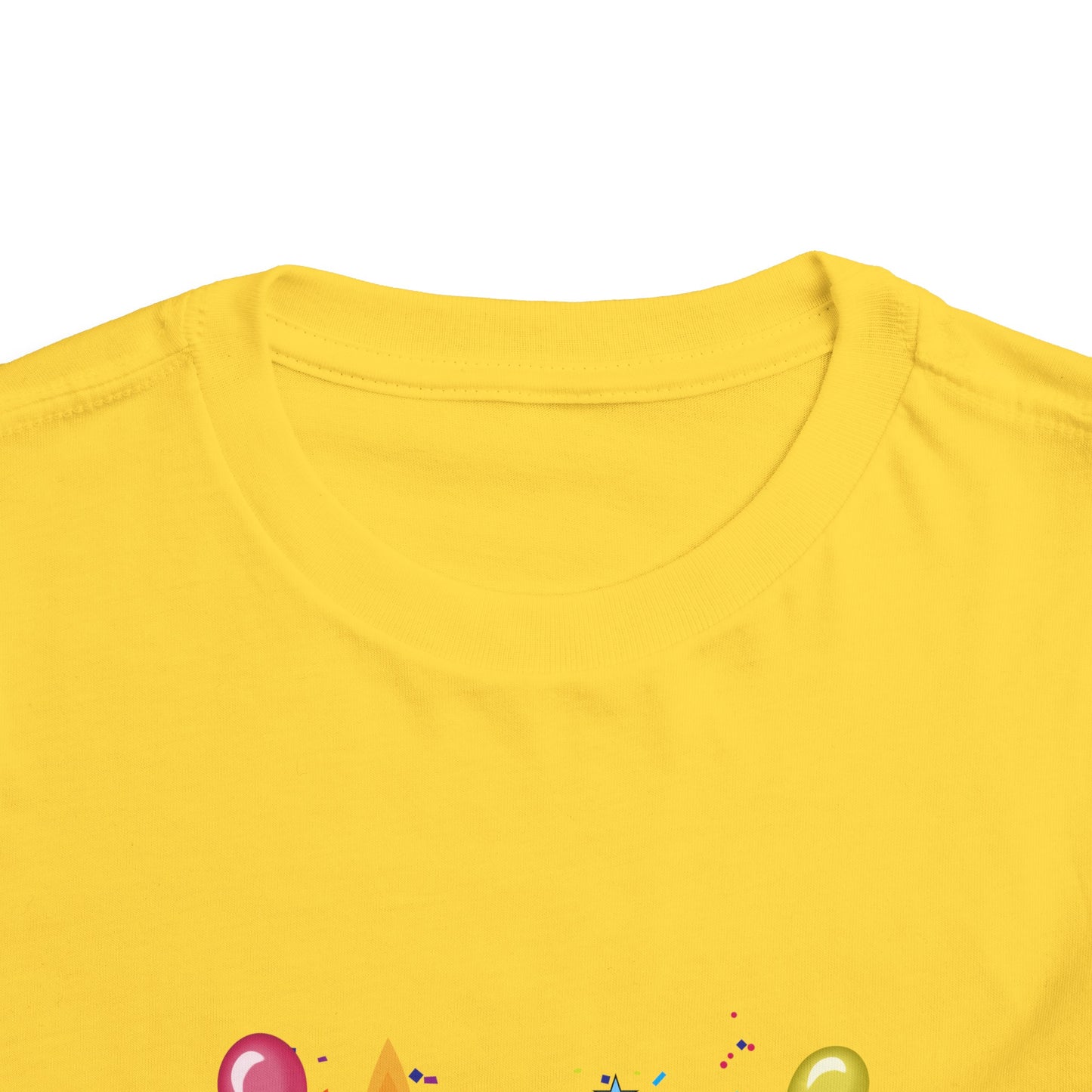 6th Birthday Toddler Short Sleeve Tee