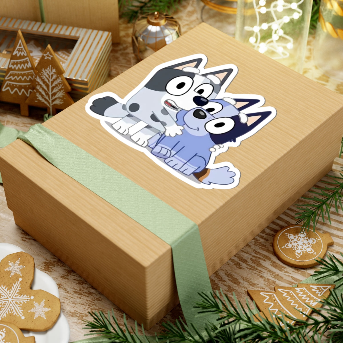 Muffin & Socks Kiss-Cut Stickers