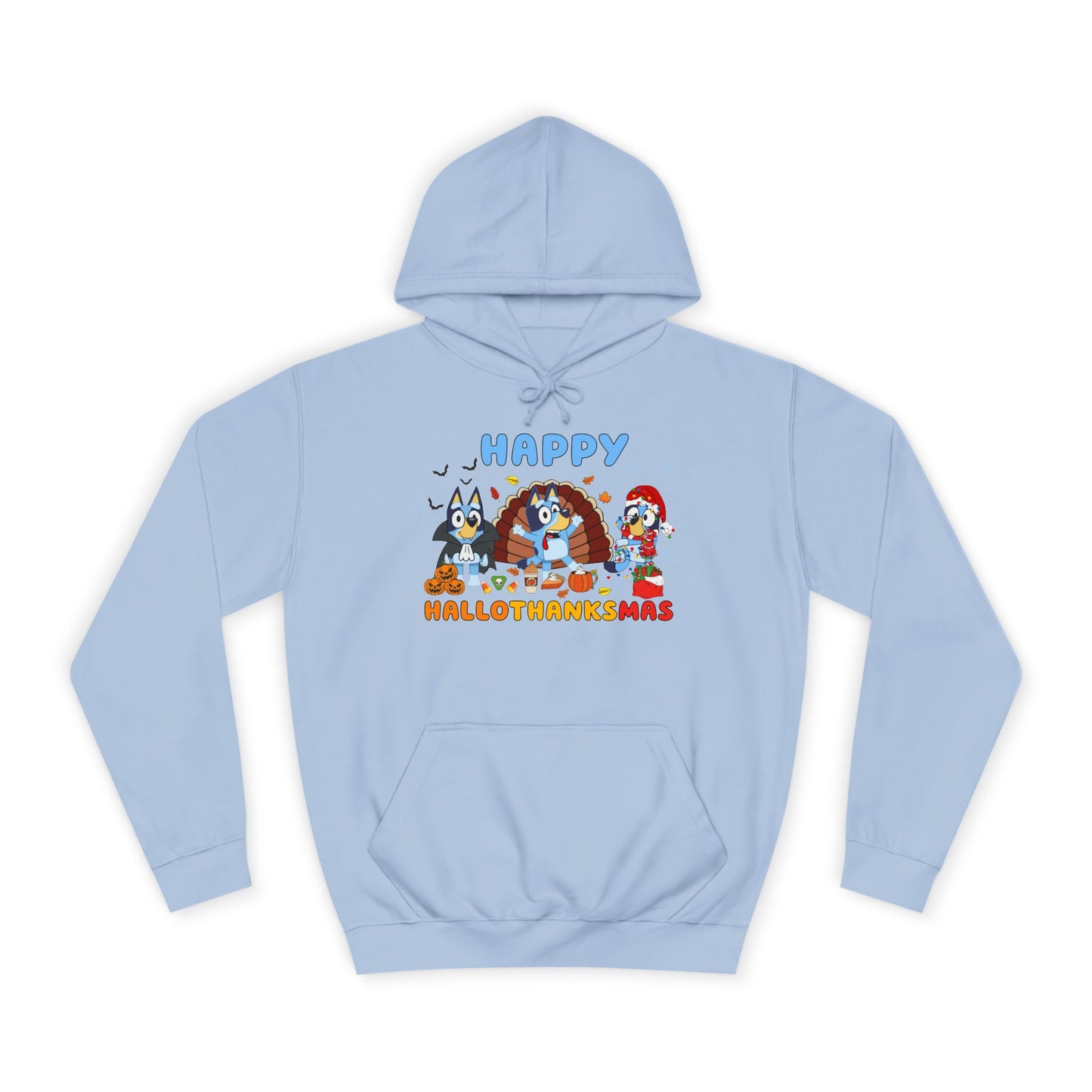 Happy Hallothanksmas College Hoodie
