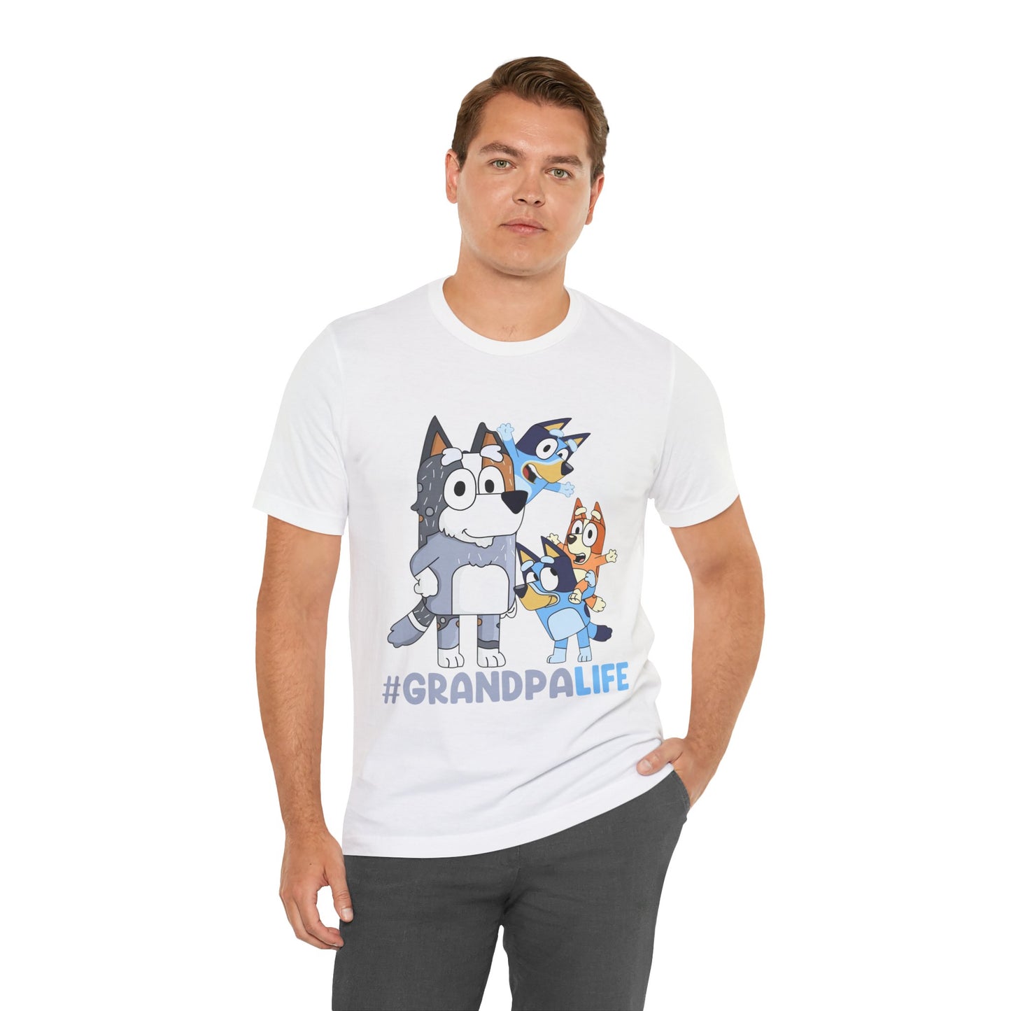 #GrandpaLife Bluey Short Sleeve Tee
