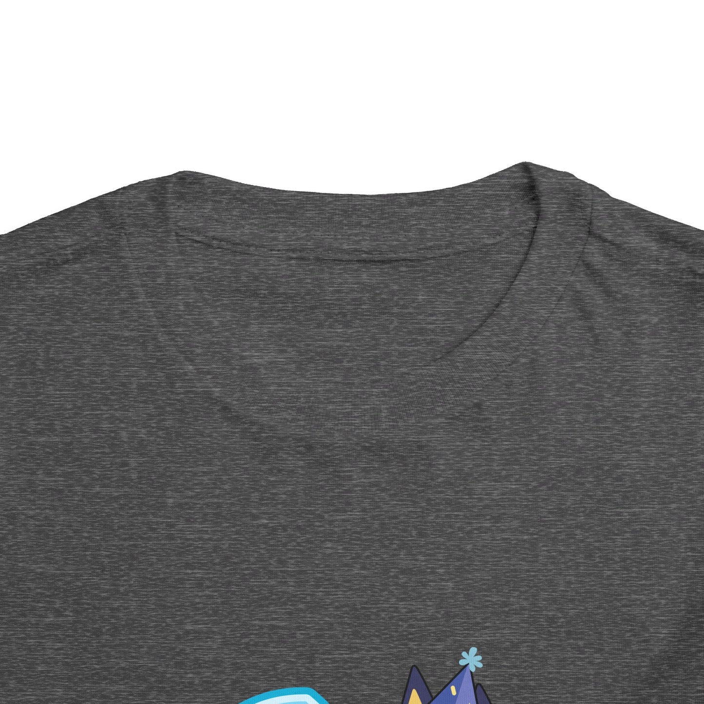 #6 Birthday Toddler Short Sleeve Tee