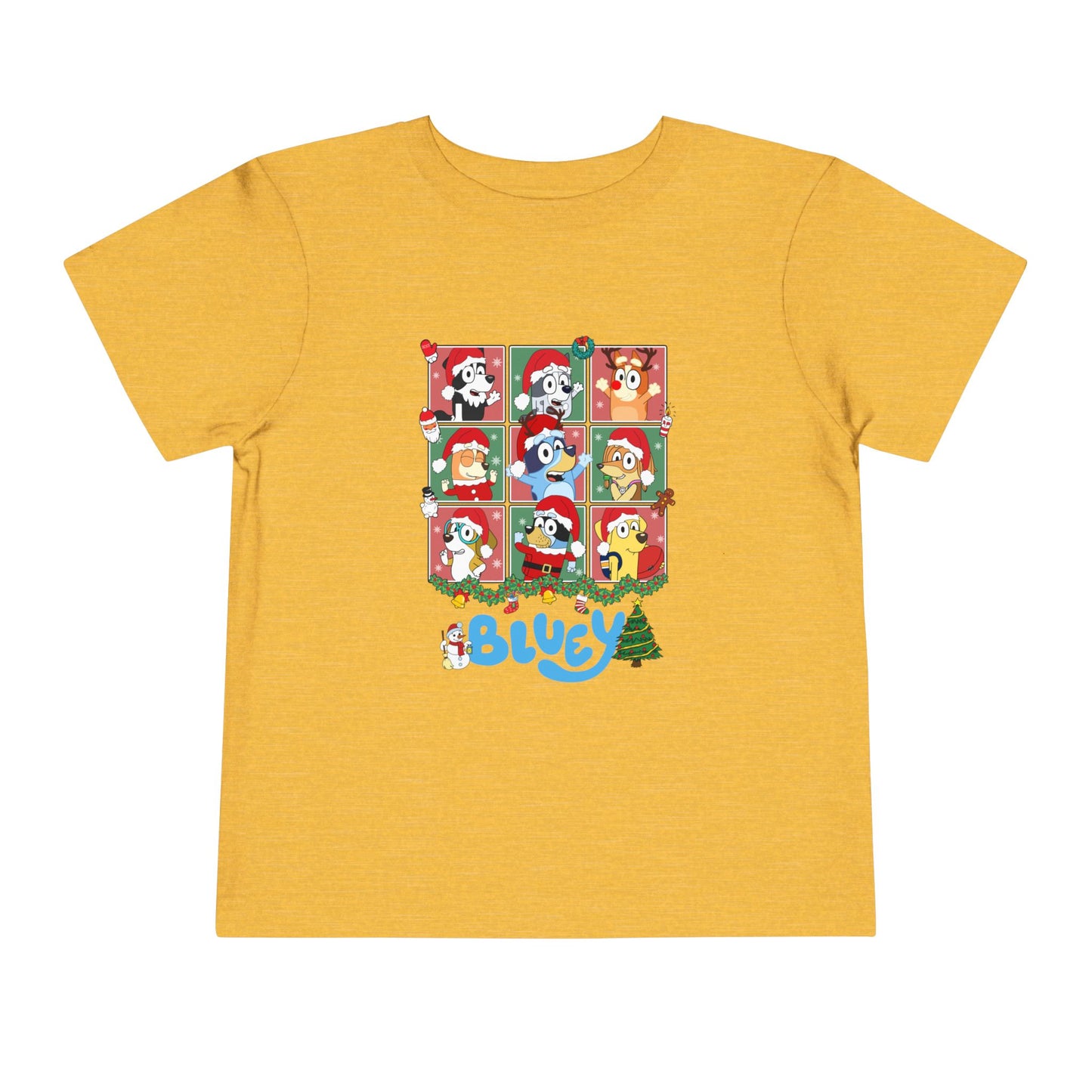 Christmas Polaroids Toddler Short Sleeve Tee