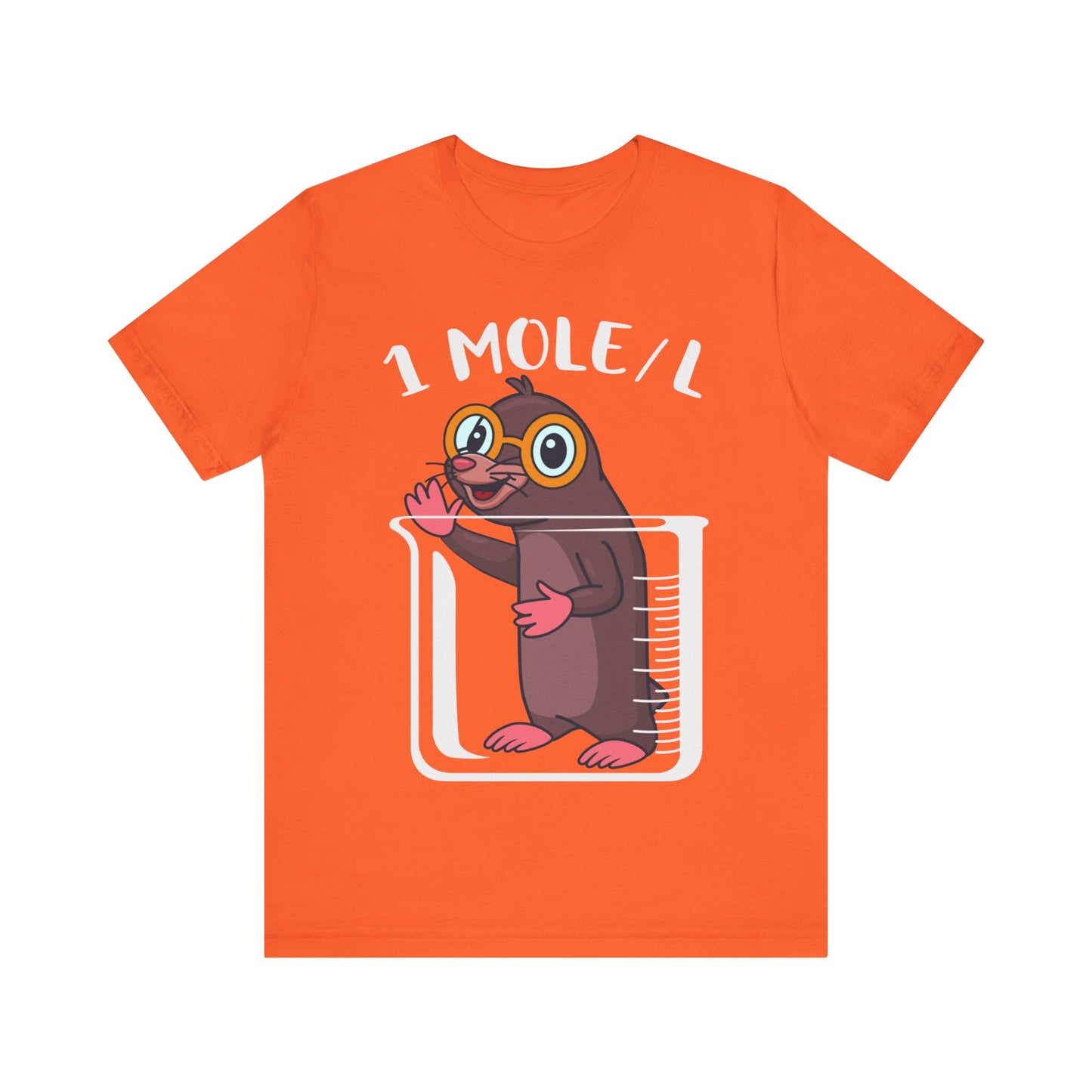 1 Mole/L Jersey Short Sleeve Tee