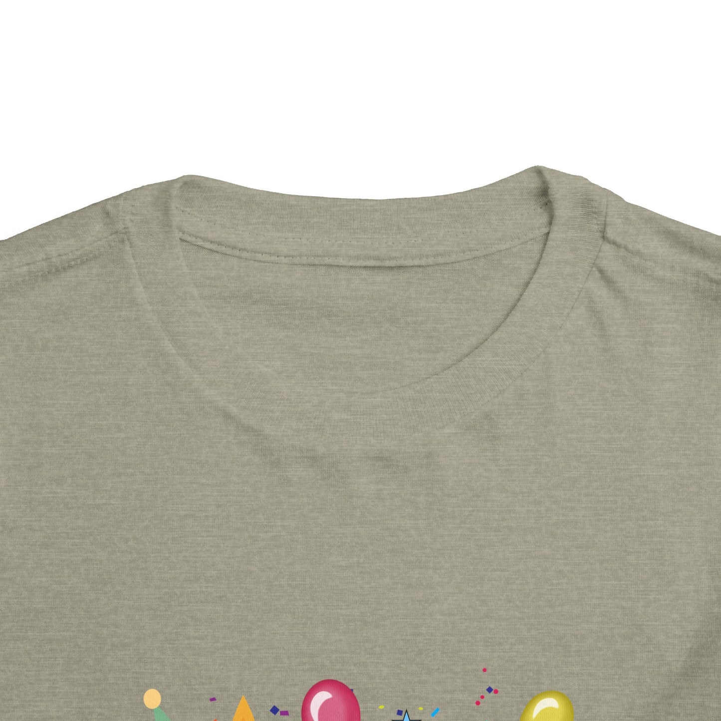 2nd Birthday Toddler Short Sleeve Tee
