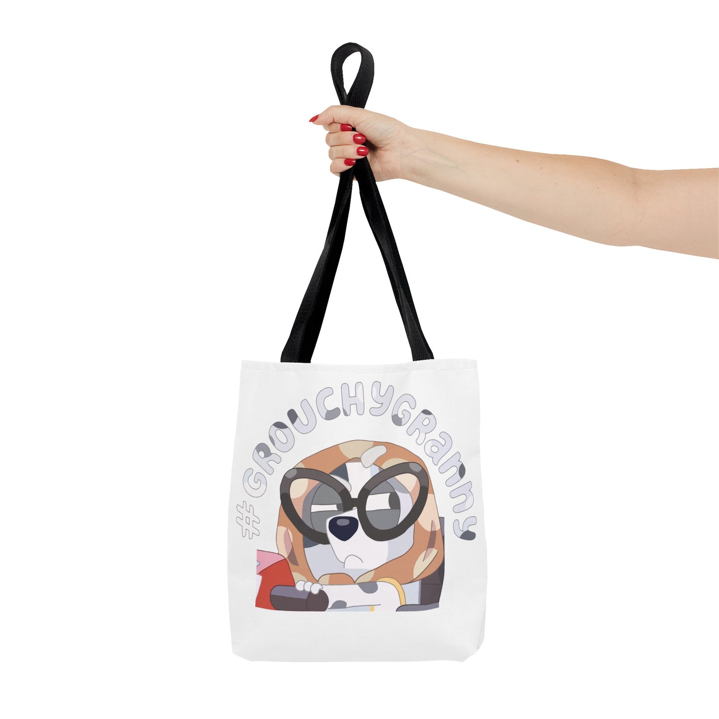 #GROUCHY GRANNY Tote Bag (AOP)
