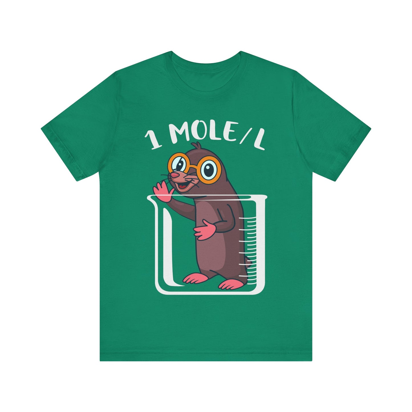 1 Mole/L Jersey Short Sleeve Tee