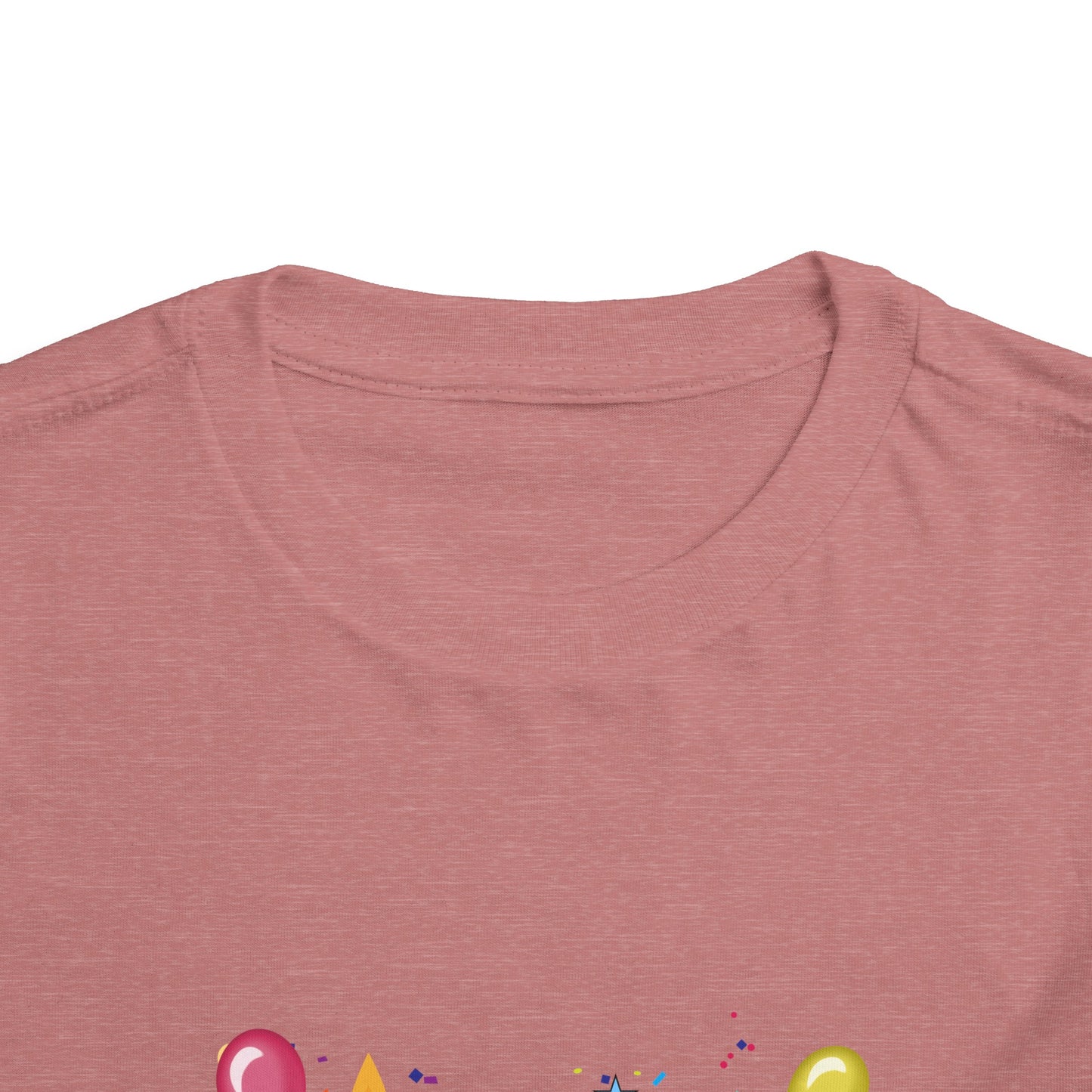 2nd Birthday Toddler Short Sleeve Tee