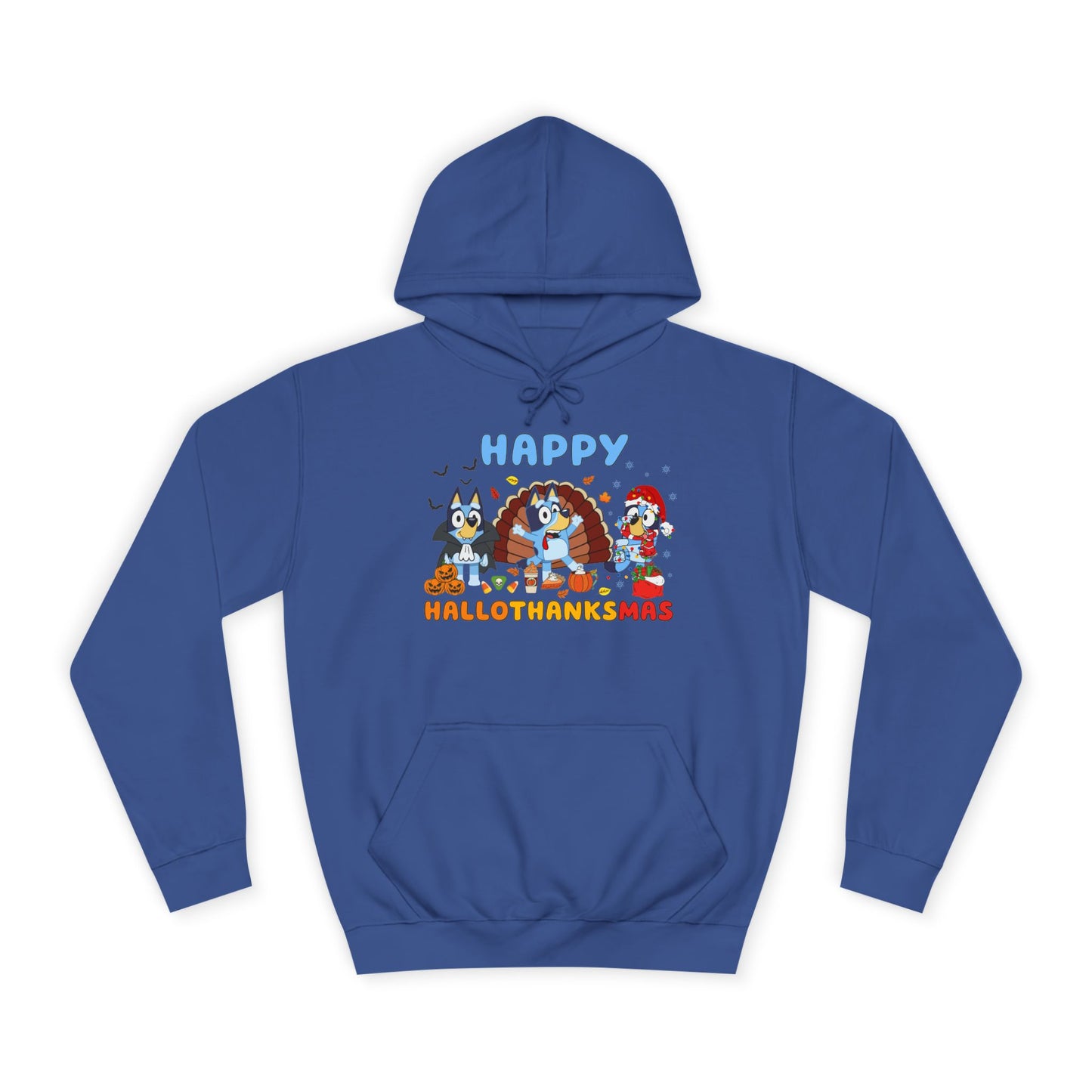 Happy Hallothanksmas College Hoodie