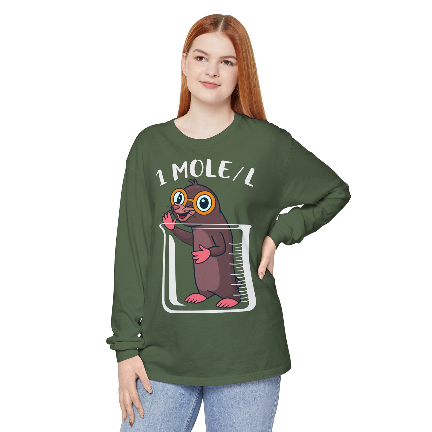 1 Mole/L Long Sleeve T-Shirt