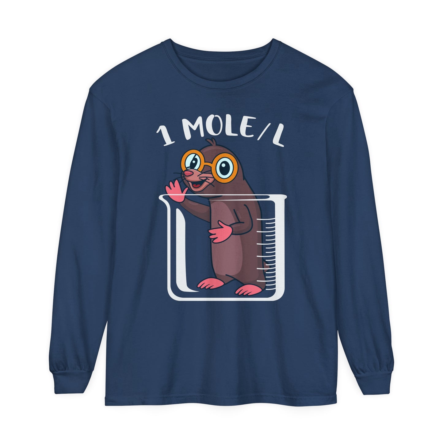 1 Mole/L Long Sleeve T-Shirt