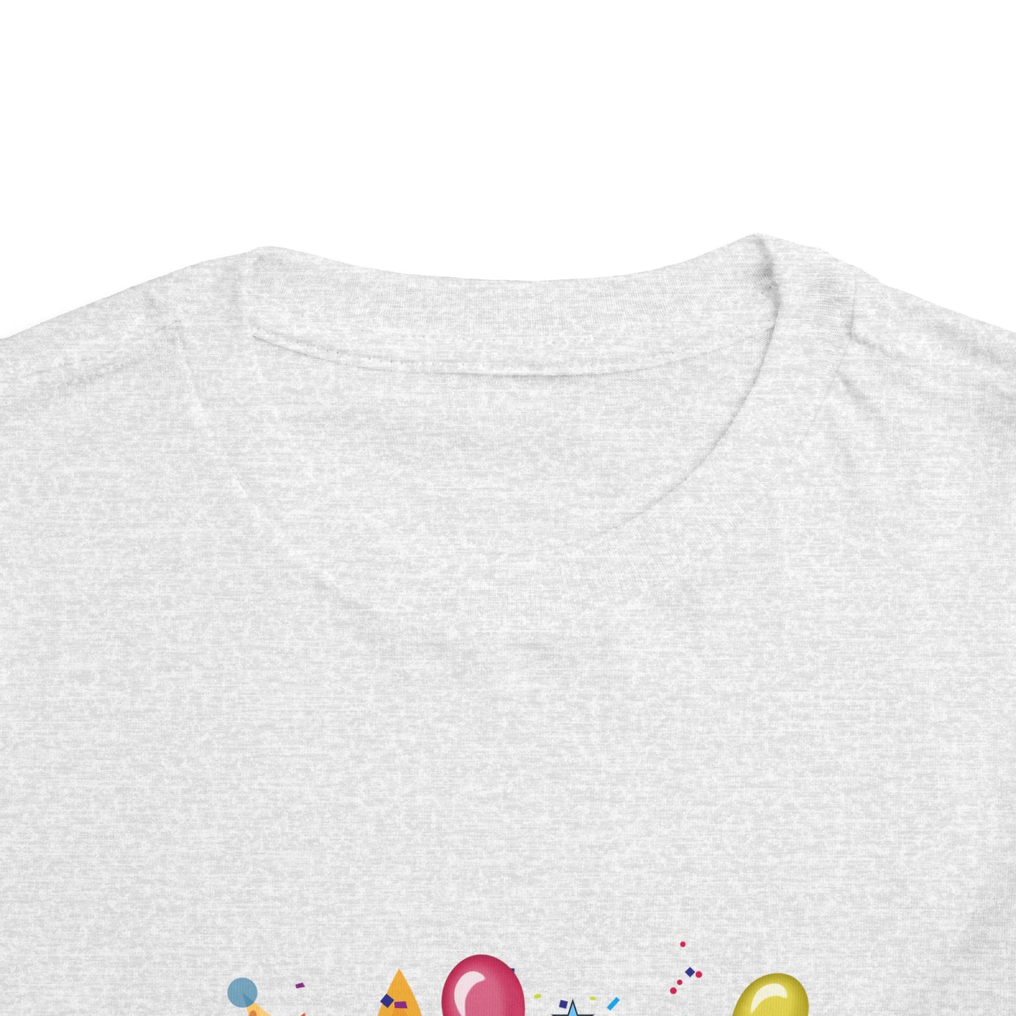 4th Birthday Toddler Short Sleeve Tee