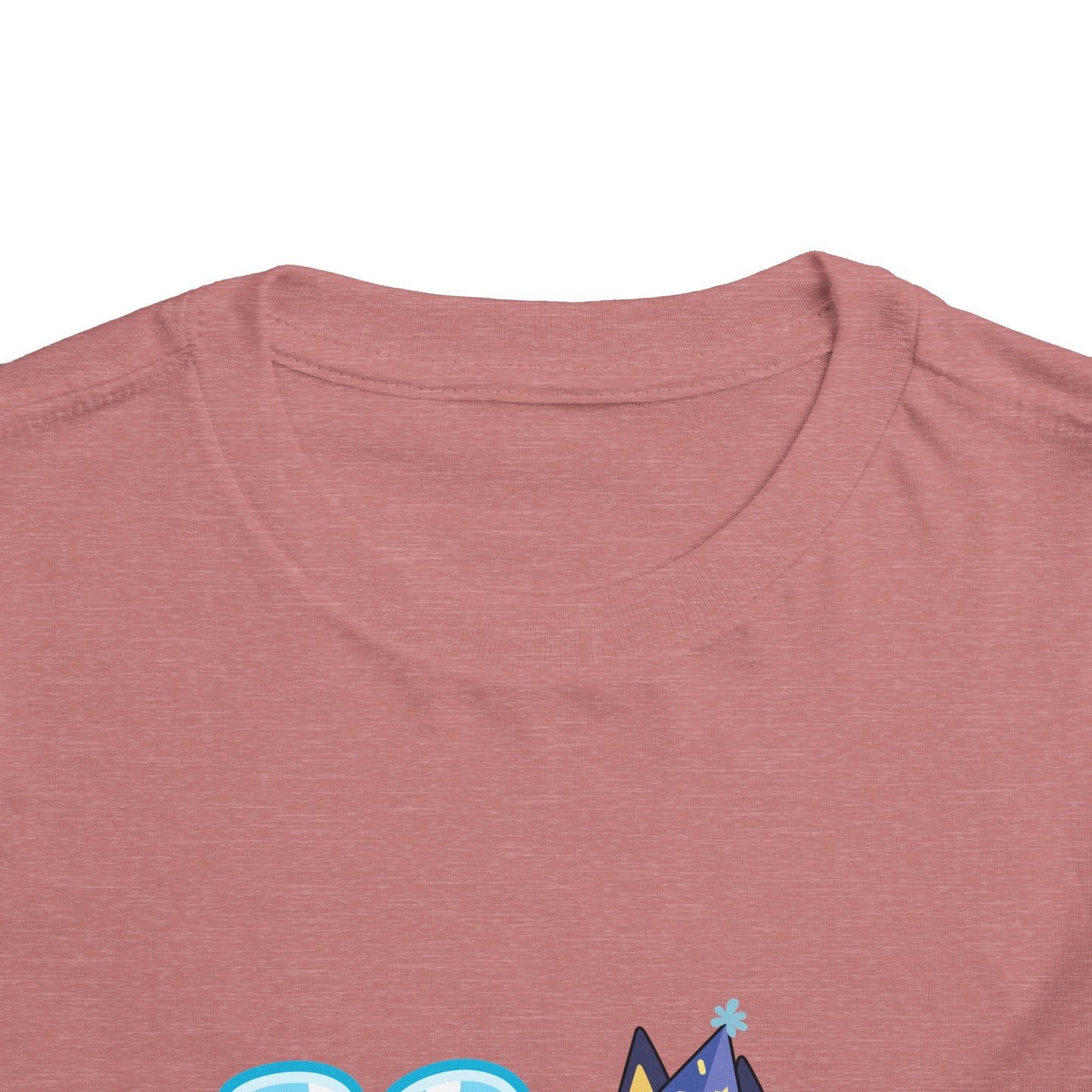 #4 Birthday Toddler Short Sleeve Tee