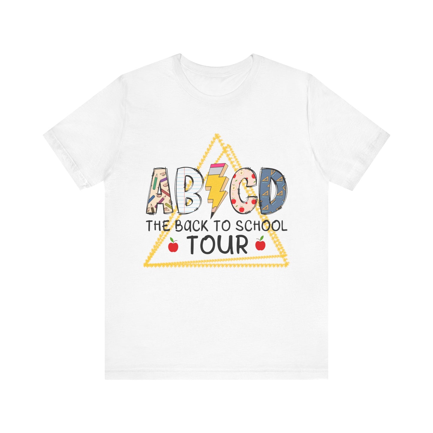 ABCD The Back to School Tour (front/back) Jersey Short Sleeve Tee