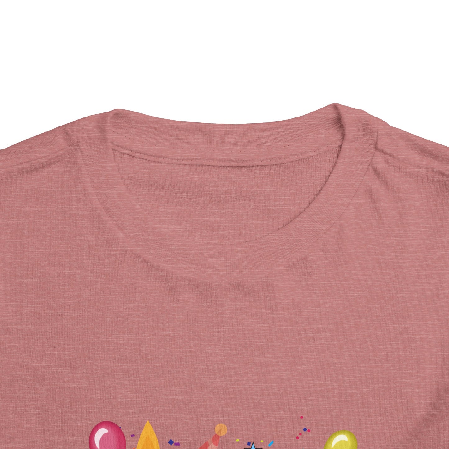 5th Birthday Toddler Short Sleeve Tee