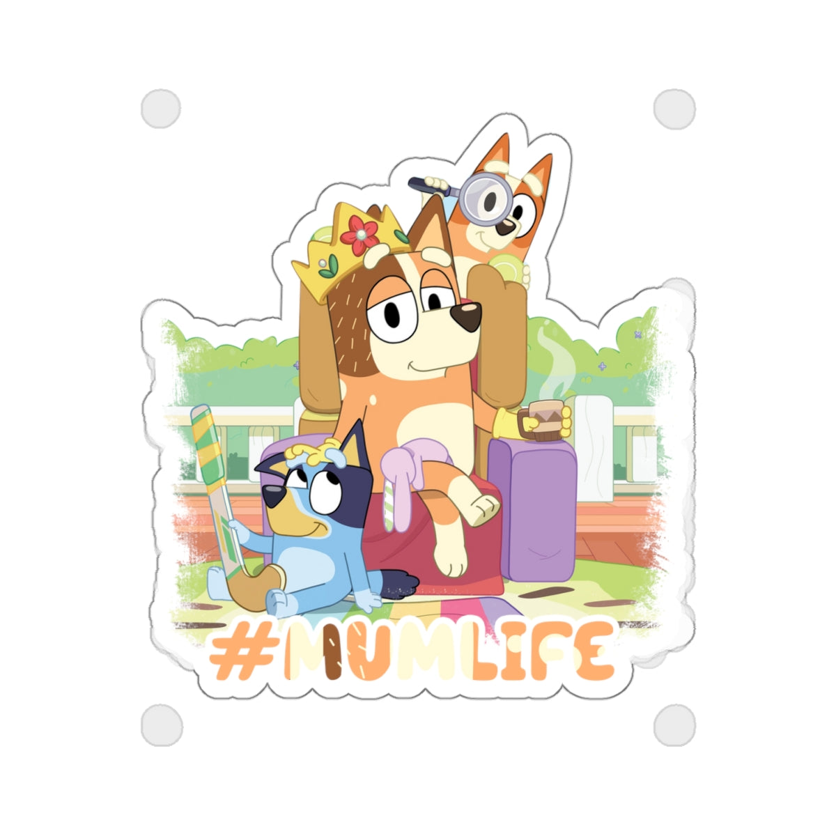 #MUMLIFE Kiss-Cut Stickers