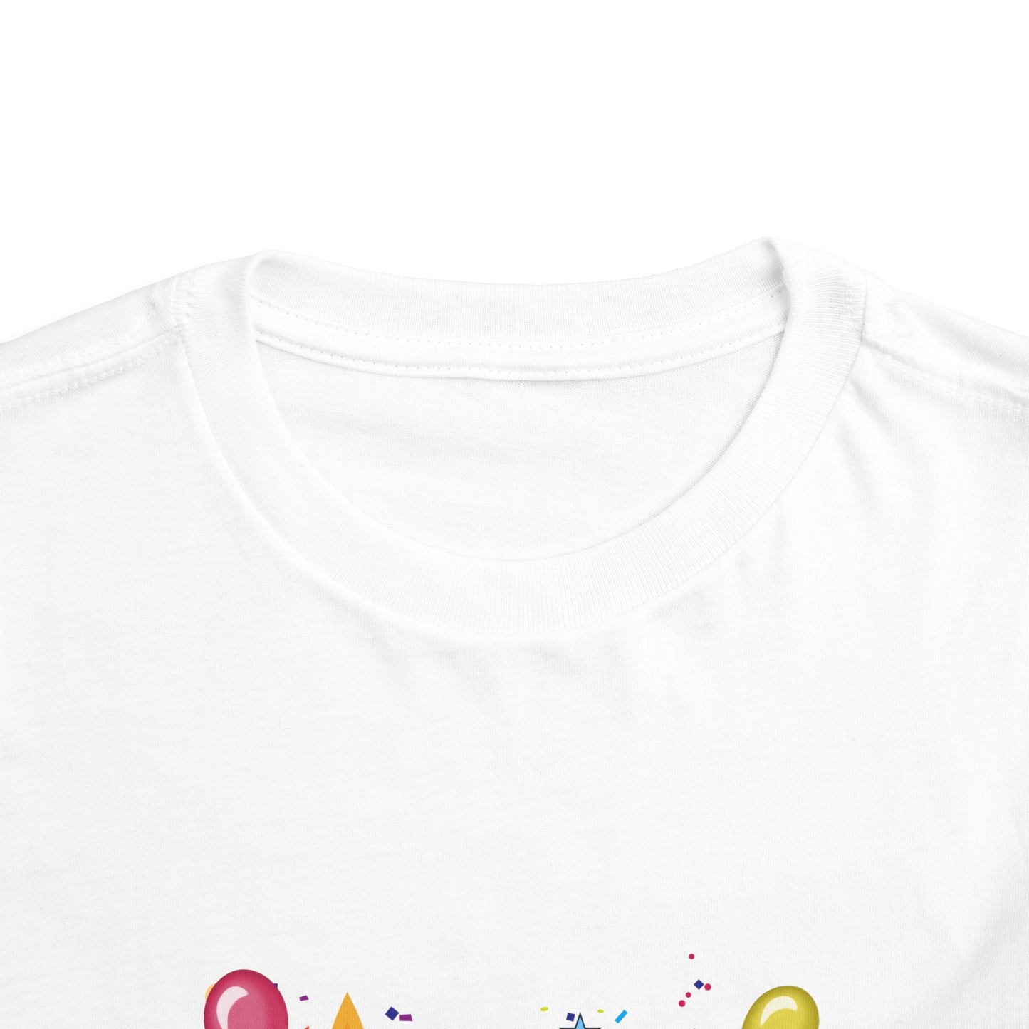 2nd Birthday Toddler Short Sleeve Tee