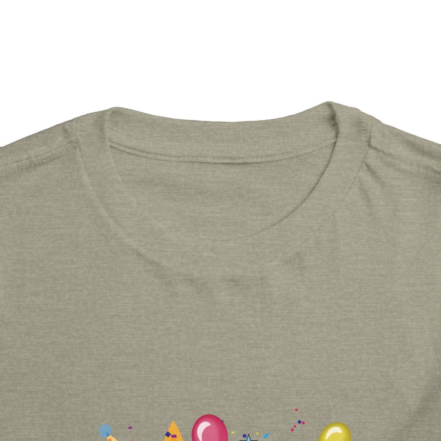 4th Birthday Toddler Short Sleeve Tee
