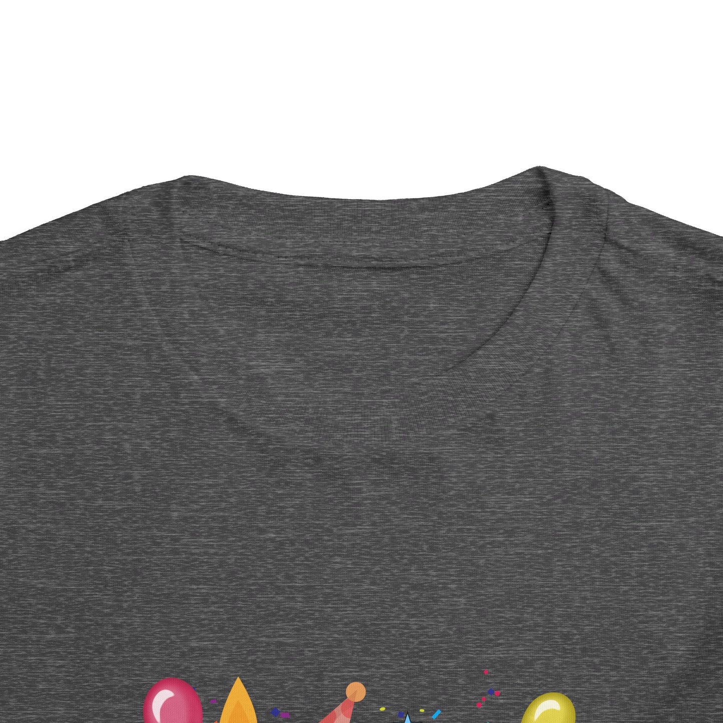 5th Birthday Toddler Short Sleeve Tee