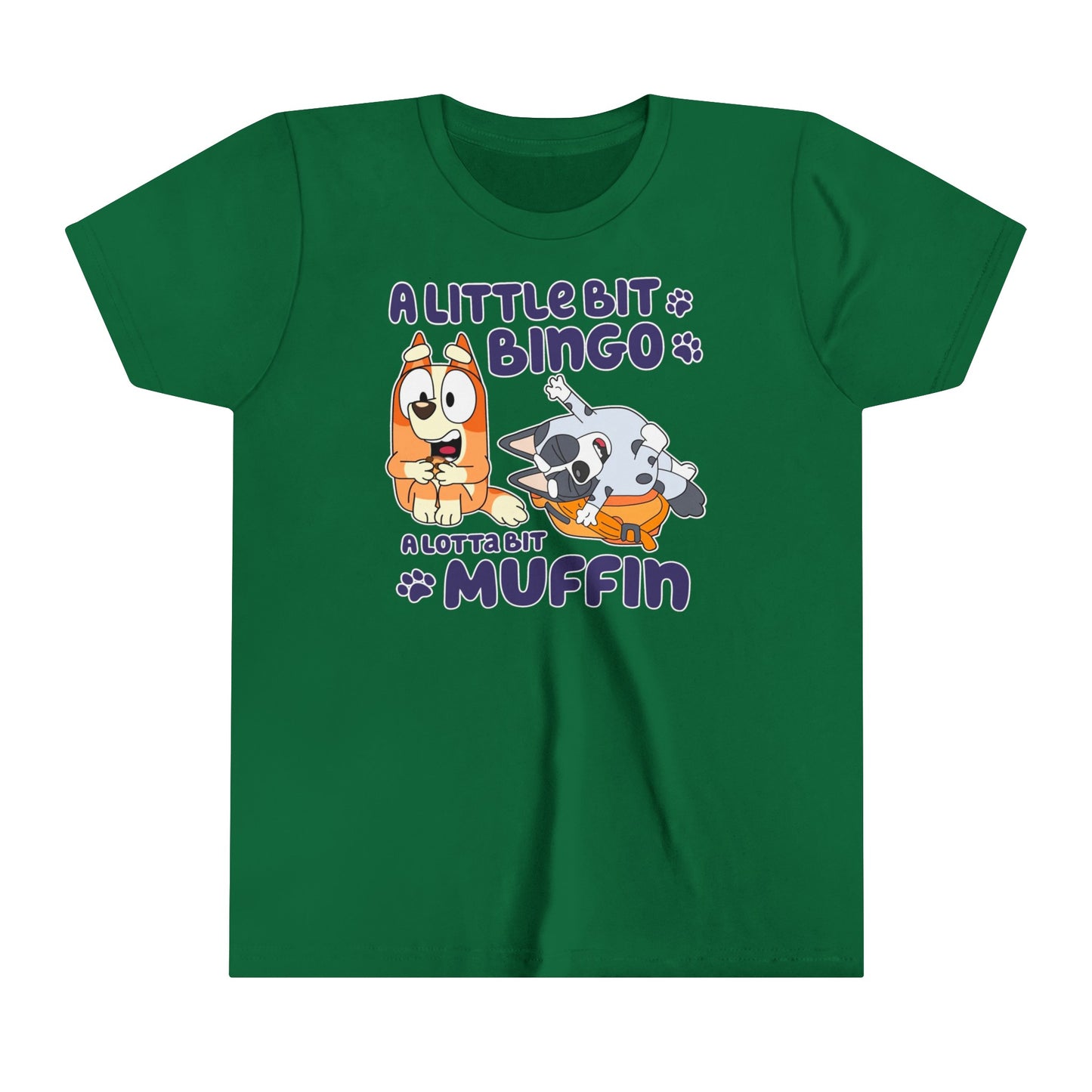 A Little Bit Bingo Youth Short Sleeve Tee