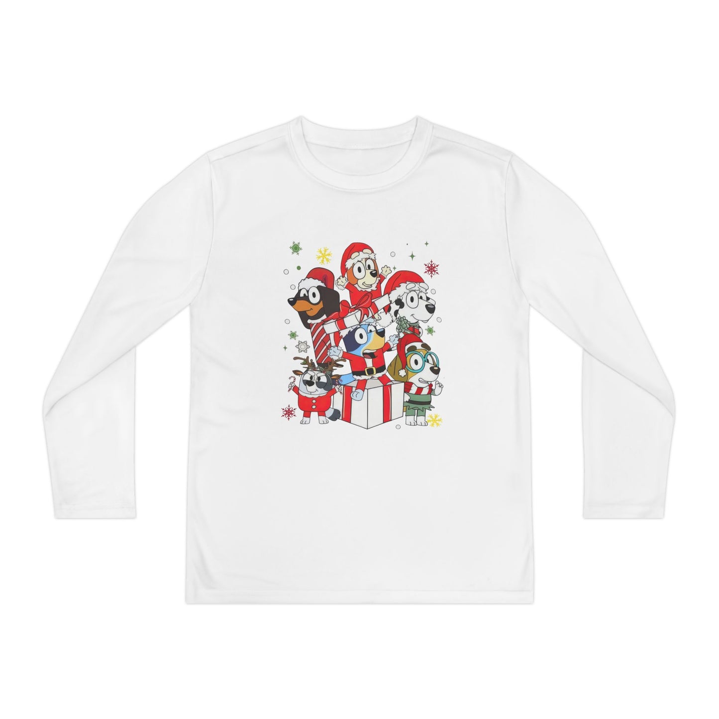 Christmas presents Youth Long Sleeve Competitor Tee