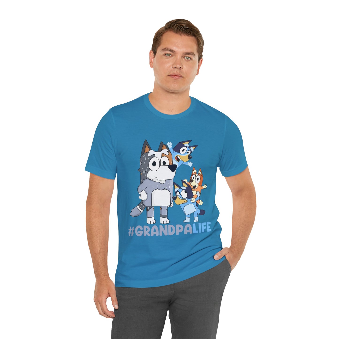 #GrandpaLife Bluey Short Sleeve Tee