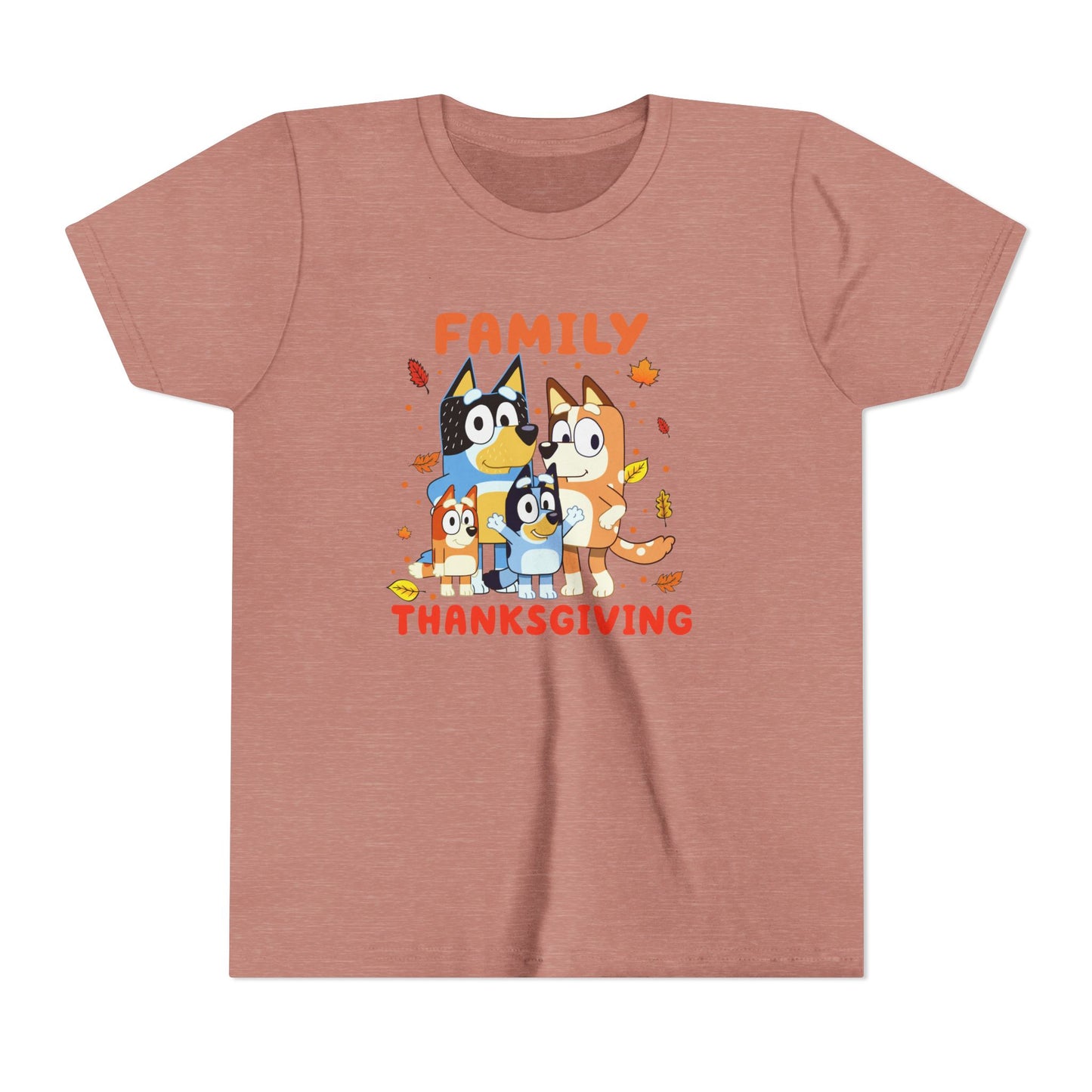 Family Thanksgiving Youth Short Sleeve Tee